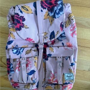 Herschel Supply Company Pink Floral Backpack